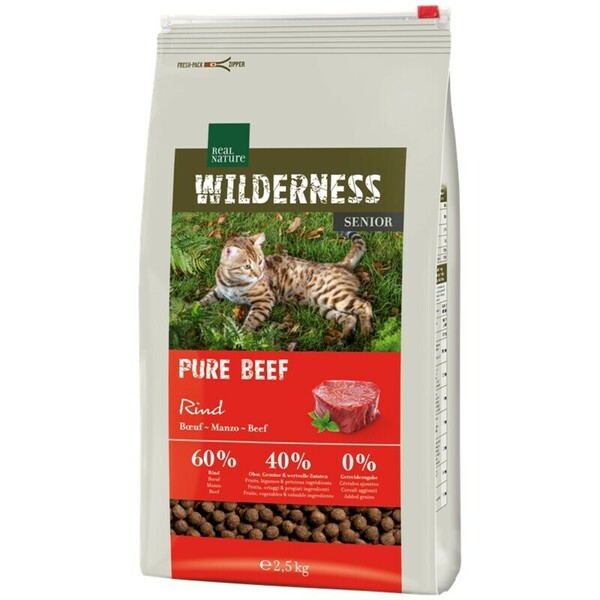 Bild 1 von REAL NATURE WILDERNESS Pure Beef Senior 2,5kg