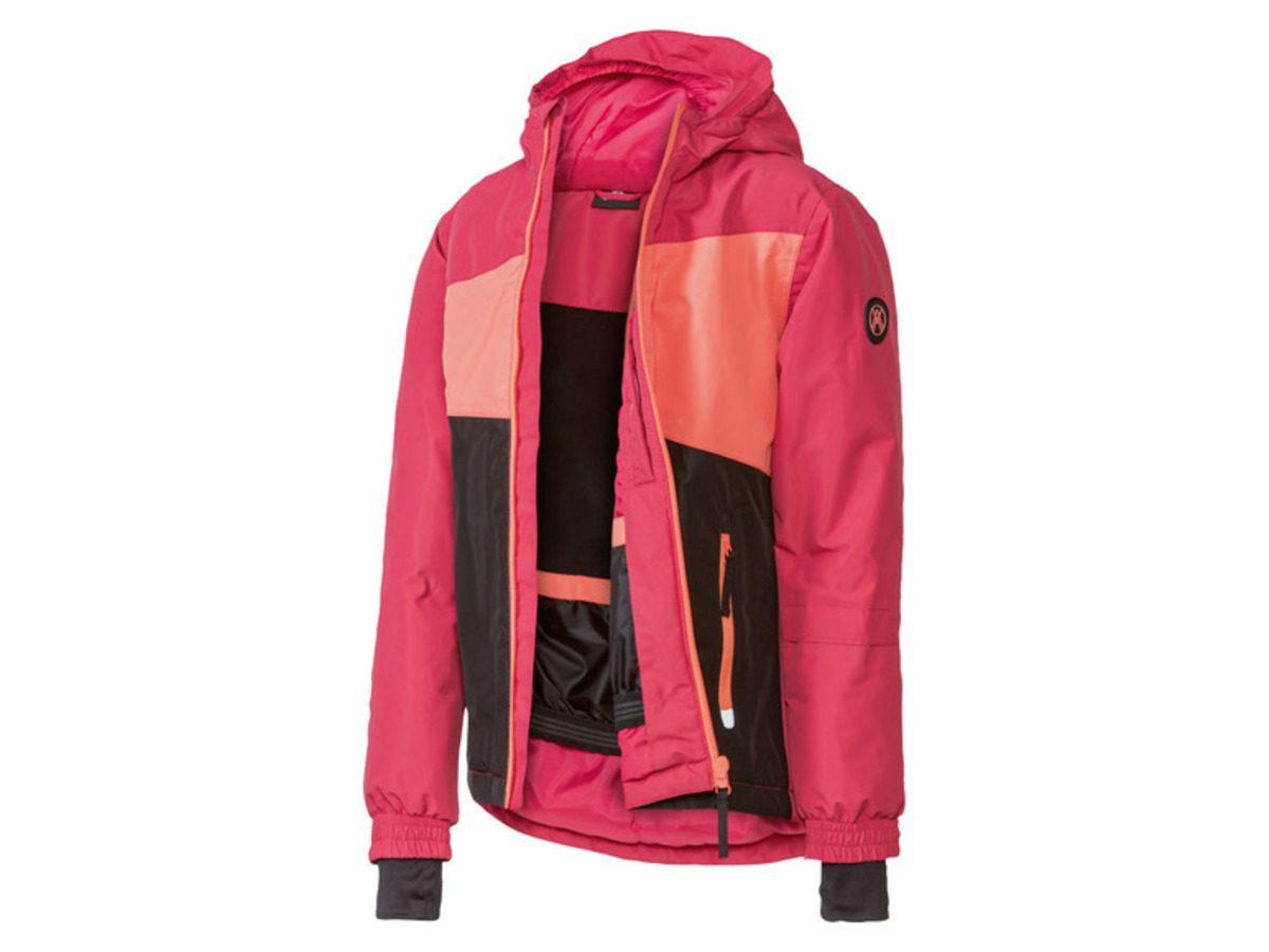 Bild 2 von crivit Mädchen Skijacke, mit reflektierenden Details