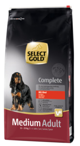 SELECT GOLD Complete Medium Adult Rind 12 kg