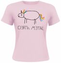 Bild 1 von Death Metal  T-Shirt rosa