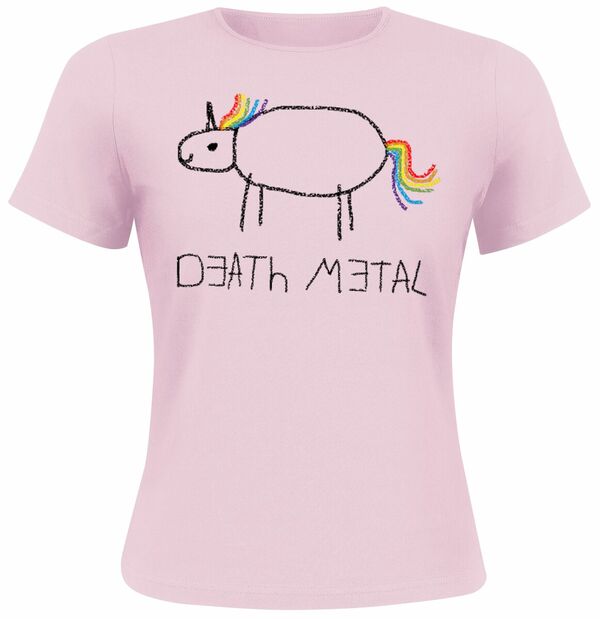Bild 1 von Death Metal  T-Shirt rosa
