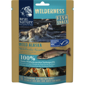 WILDERNESS Fish Snack 70g Wild Alaska (Wildlachs-Knoten)
