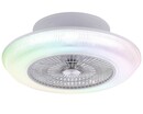 Bild 1 von LED Deckenleuchte DION mit Ventilator inkl. Fernbedienung, Ø 57,5 cm, mit Farbwechsel