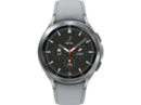 Bild 1 von SAMSUNG Galaxy Watch4, Classic Stainless Steel, BT, 46 mm Smartwatch Edelstahl Fluorkautschuk, M/L, Silver