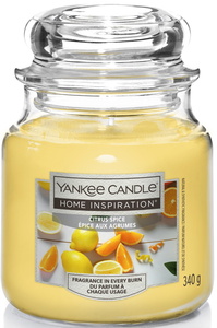 Home Inspiration by Yankee Candle Home Inspiration Duftkerze Citrus Spice 340G