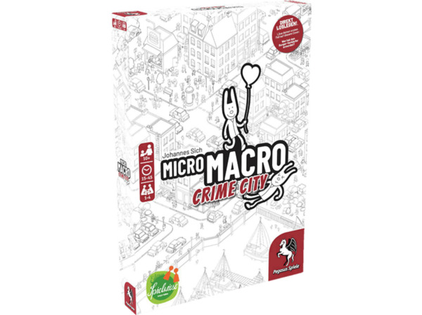 Bild 1 von PEGASUS SPIELE MicroMacro: Crime City (Edition Spielwiese) Gesellschaftsspiel Mehrfarbig