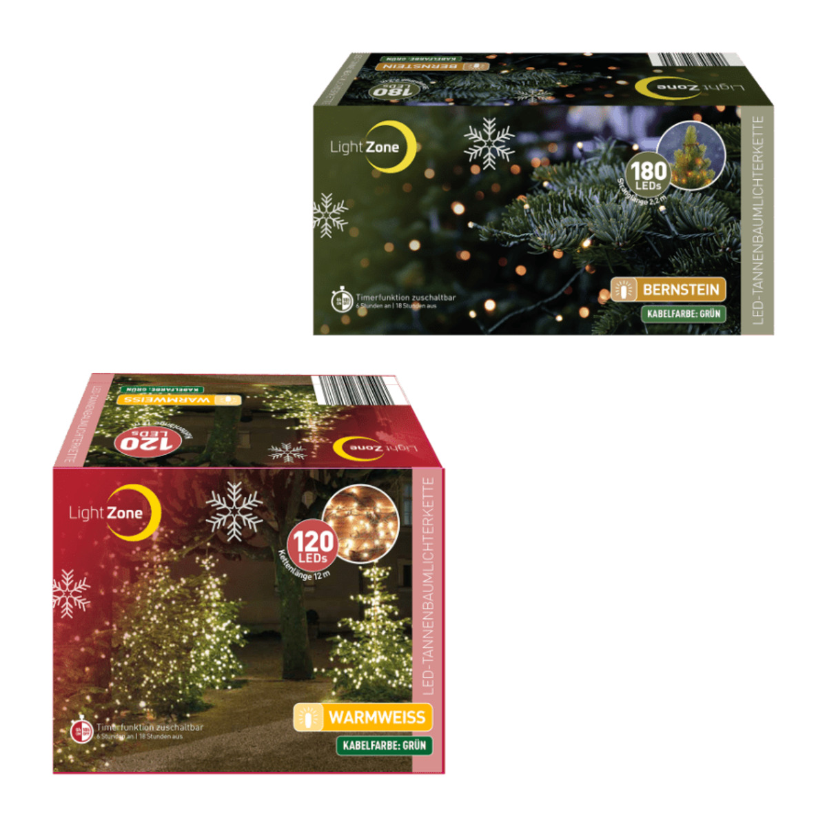 Bild 1 von LIGHTZONE LED-Tannenbaumlichterkette