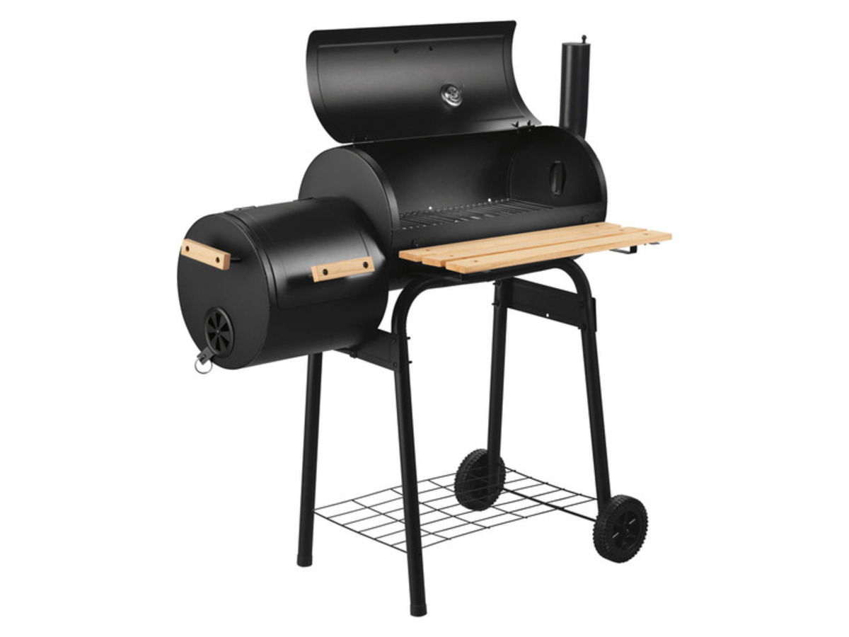 Bild 2 von GRILLMEISTER Holzkohle-Smokergrill »GMS 92 A1«, mit separater Brennkammer