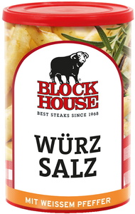 Block House Würz Salz 500G
