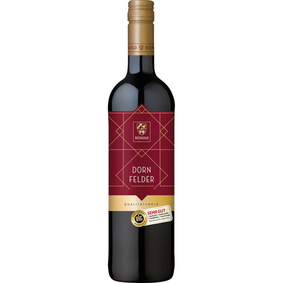 Bild 1 von Weingold Dornfelder Pfalz QbA feinherb DLG gut/sehr gut