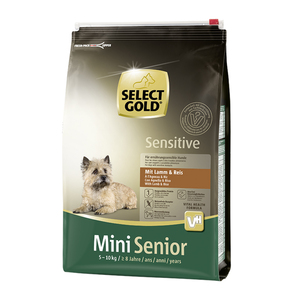 SELECT GOLD Sensitive Senior Mini Lamm & Reis 4kg