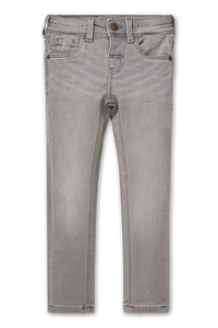 C&A Skinny Jeans-Jog Denim-Bio-Baumwolle, Grau, Größe: 104