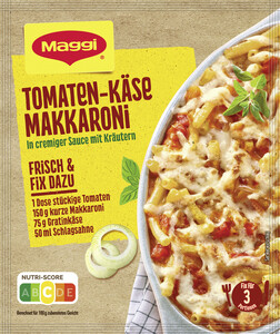 Maggi Idee für Tomaten-Käse Makkaroni 39 g