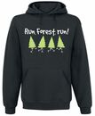 Bild 1 von Sprüche Run, Forest, Run! Kapuzenpullover schwarz