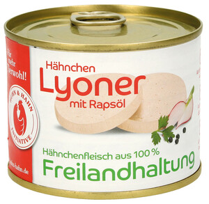 Allgäu Fresh Foods Hähnchenlyoner mit Rapsöl 200G