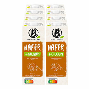 Berief Hafer Drink Calcium 1 Liter, 8er Pack