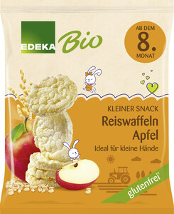EDEKA Bio Reiswaffeln Apfel ab 8.Monat 35G