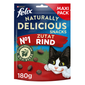 Felix Naturally Delicious 6x180g Rind mit Gojibeere