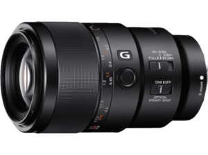 SONY SEL90M28G Vollformat - 90 mm f/2.8 G-Lens, OSS, FHB, IF, FRL, DMR, Circulare Blende (Objektiv für Sony E-Mount, Schwarz)