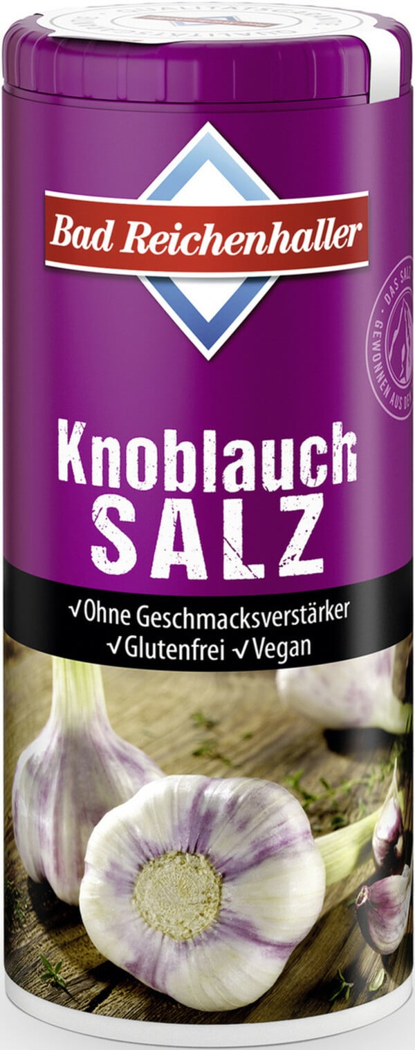 Bild 1 von Bad Reichenhaller Knoblauch Salz 90 g