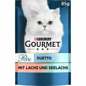 Gourmet Perle Duetto 24x85g Lachs & Seelachs