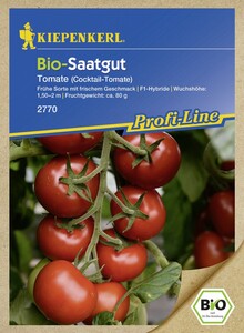Kiepenkerl BIO Tomate Bolstar Gimli Solanum lycopersicum, Inhalt: 6 Korn