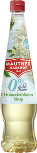 Mautner Markhof Holunderblütensirup ohne Zuckerzusatz 0,7 ltr