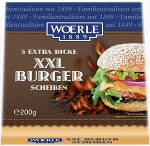 Woerle XXL Burger Scheiben 200 g