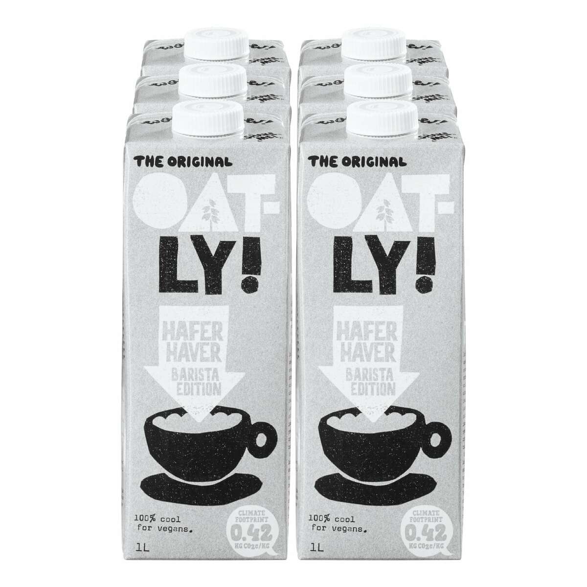 Bild 1 von Oatly Haferdrink Barista 1 Liter, 6er Pack