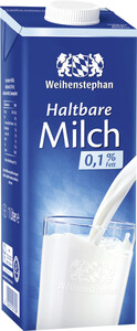 Weihenstephan Haltbare Milch 0,1% Fett 1L