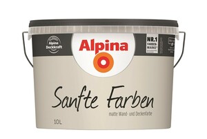 Alpina Sanfte Farben 10 l, kiesel