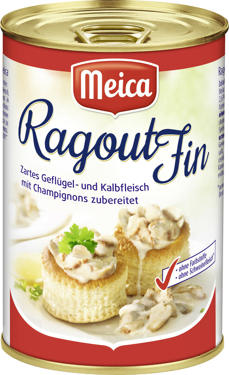 Meica Ragout Fin 400 G Von Edeka24 Für 479 € Ansehen 2330