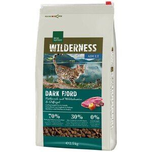 REAL NATURE WILDERNESS Dark Fjord Adult Rothirsch, Wildschwein & Geflügel 2,5 kg