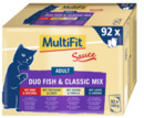 Bild 1 von MultiFit Adult Sauce Duo Fish & Classic Mix Multipack XXL 92x100g