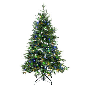 Evergreen Weihnachtsbaum Sherwoord Fichte grün PVC H/D: ca. 150x104 cm