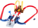 Bild 1 von HOT WHEELS Mario Kart Bowsers Festung Track-Set inklusive Spielzeugauto Autorennbahn Mehrfarbig