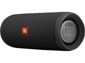 JBL Flip 5, Bluetooth-Lautsprecher, Wasserfest, Schwarz