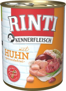 Rinti Pur Kennerfleisch Huhn
, 
Inhalt: 800 g Dose