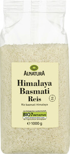 Alnatura Bio Himalaya Basmati Reis 1 kg