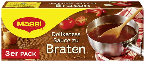 Bild 1 von Maggi Delikatess Sauce zu Braten ergibt 3x 250 ml