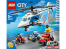 Bild 1 von LEGO 60243 Verfolgungsjagd mit dem Polizeihubschrauber Bausatz, Mehrfarbig