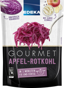 EDEKA Gourmet Apfelrotkohl mit Gänseschmalz 400G