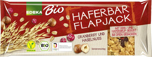 EDEKA Bio Haferbar Flapjack Cranberry und Haselnuss 60 g