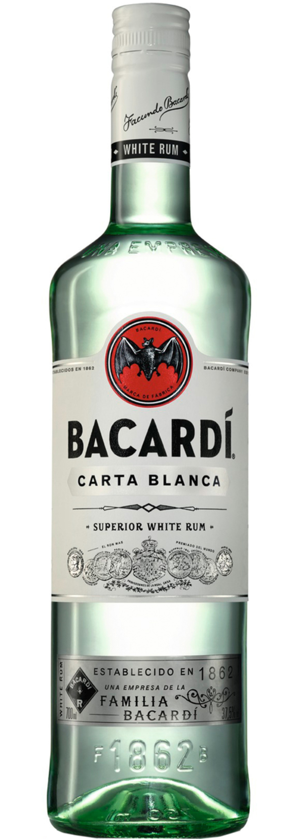 Bild 1 von Bacardi Rum Carta Blanca 0,7 ltr