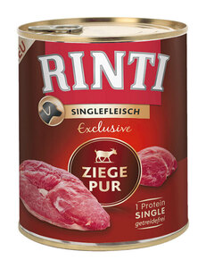 Rinti Singlefleisch 6x800g Ziege pur exclusive