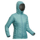 Bild 1 von Wattierte Jacke Damen mit Kapuze Komfort bis -5 °C - MT100