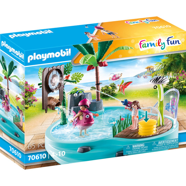 Bild 1 von PLAYMOBIL® Family Fun 70610 Spaßbecken mit Wasserspritze