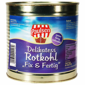 Paulsen Delikatess Rotkohl "Fix & Fertig"