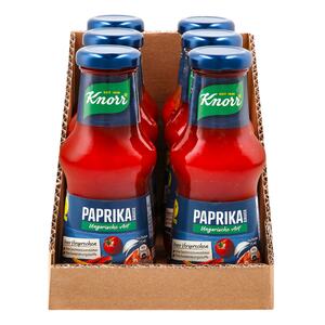 Knorr Paprikasauce ungarische Art 250 ml, 6er Pack