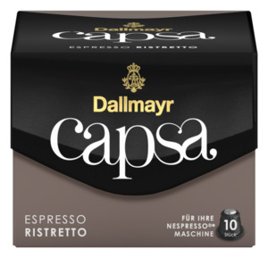 Dallmayr Capsa Espresso Ristretto Intensität 10 Kaffeekapseln 10ST 56G